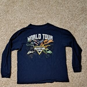 Monster Jam World Tour Long Sleeve T Shirt